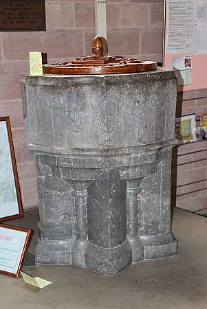 Field Broughton - St. Peter - The Font